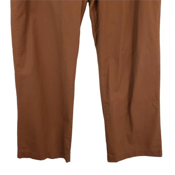 Pendleton Brown/Copper 4-Pocket Pants Size 18 - Picture 3 of 9
